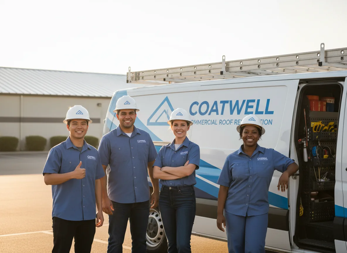 Commercial roof coating company in Bethlehem, GA